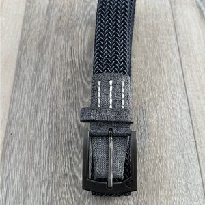 Stretch Woven Braided Belt Adjustable Elastic Golf Casual Unisex